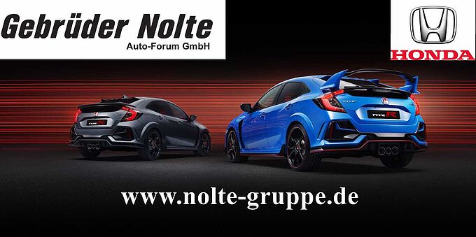 Honda Civic Type R mit dem neuen Modelljahr bei Gebrüder Nolte. | Neuwagen | Tageszulassung | Angebote Civic Type R GT