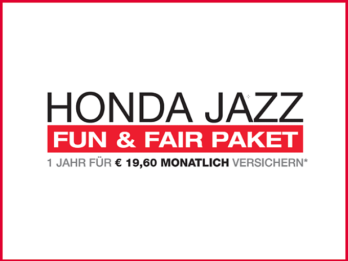 Fun&Fair Paket für den Honda Jazz e:HEV Fun&Fair Paket für den Honda Jazz e:HEV